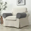 Pokrowce na krzesło 1 para zdejmowana sofa na sofę podłokietnika rozciąganie kanapy ramię obrońcy slip okładka do wystroju salonu