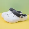 Outdoor Designer Slide Cors Slipper Männer Frauen Sandalen Clog Schuhe Baby Kinder Hausschuhe Slides Hinzufügen von Baumwolle Schnalle klassische schwarze weiße Outdoor-Sandalenschuhe