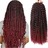 18 inch Synthetische haarextensions Inslag Bundels voor vlechten Faux Locs High Temperature Fiber Bundel in 4 kleuren FLC-166