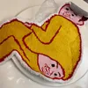 المفروشات المنزلية السجاد الفني FW20 Joan Cornella Bootybop Rug Pruckers Sneakers Mat Bedroom Corridor Room Handmade Acrylic Estrendy Floor Mat