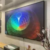 Hot 4K 8K Laser TV Ekran alrbut światło odrzucanie CLR CLR Black Crystal Crystal stałą ramkę Ekran 60 "- 120" dla ultra krótkiego rzutu Projektora Kino domowe