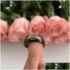 Couple Rings 6/8Mm Tungsten Carbide For Men Women Bands Nature Koa Wood Arrow Inlay Engraving Comfort Fit Drop Delive Dhgarden Dhv7F