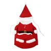 Vêtements pour chiens Christmas Pet Mabe Santa Costume Clothes Hoodie Jumper OntfitDog