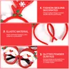 Christmas Decorations Headbands Sunglasses Novelty Party Decoration Reindeer Hair Bands Santa Accessories For Kids Adts Assorted Style Am4Po