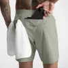 Mens Shorts Summer Gym Jogging Exercise Sports Fitness Quickdrying Multiple pockets Running 230404