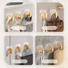 Hangers Champagne Gold Acrylic Hooks Bathroom Bedroom Kitchen Wall Hanging Decoration Multi-functional Sundries Organization