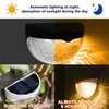 Novelbelysning LED Solar Light Waterproof Outdoor Garden Lights Passage Passage Courtyard Balcony LED Terrace Solar Lights Landscape Light Wall Lamp P230403