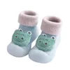 First Walkers Baby Socks For Girl Boys Cartoon Animal Doll Anti Slip Soft Thicken Furry Warm Winter Autumn Toddler Indoor Floor Kids