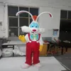 2018 Fabrika Özel Yapımı Cosplaydiy Unisex Maskot Kostümü Roger Tavşan Maskot Costume291o