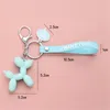 2023 Designer Nieuwe damesheren Keychains Lanyards Modemerk stereo schattige ballonhond creatieve cartoon mobiele telefoon heren dames sleutelhanger