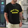 Männer Tank Tops Wild Card Boxen T-Shirt Sport Fan T-shirts Sommer Kleidung Koreanische Mode T Shirts