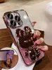 Мультяшный модельер, чехлы для телефонов для iPhone 11, 12, 13, 14, 15 pro max 14 plus, чехол для браслета, роскошный чехол для мобильного телефона, держатель для карт, карманный чехол