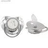 Pacifiers# 2023 New Silicone Pacifier BPA Free Silver Baby Soother Dummy 26 Name Initial Letters Infant Nipple Newborn Baby Shower GiftsL231104