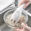 Hooks & Rails 1pc Kitchen Creative Washing Tool Multi-Function Rice Sieve Household Sink Drain Rack Home