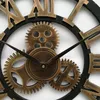 Zegary ścienne przemysłowy zegar sprzętu dekoracyjny retro mdl wiek w stylu pomieszczenia dekoracje artystyczne (bez baterii)