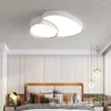 Plafondverlichting Nordic Eenvoud Led-lamp Dimbaar voor woonkamer Eetkamer Slaapkamer Licht Home Decor Indoor Lustres Armaturen