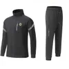 Nordirland Mäns Leisure Sportswear Winter Outdoor Keep Warm Sports Training Clothing Full Zipper långärmad fritid sportkläder