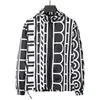 Lüks Tasarımcı Moda Erkek Ceket Sonbahar ve Kış Paltosu Hoodie Kalite En İyi Çift Çift Sıradan Fermuar Rüzgar Dergisi Mektup Baskı Puffer Ceket Giyim M-3XL