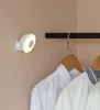 Nachtlichter LED-Induktionslicht 2-Lampen-einstellbare Helligkeit Infrarot-Smart-Sensor für den menschlichen Körper mit magnetischer Basis