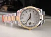 41mm everose watches Men Rose Gold Watch Men's BP Automatic 2813 Smooth Phechel Wimbledon Mechanical BPF Pith Pattern 269O