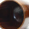 Kaffekrukor 400 ml klassisk stil naturlig trä kopp trä öl muggar dricker för festnyhetsgåvor miljövänliga