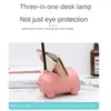 Table Lamps USB Lamp Touch Dimming Bendable Desk Eye Protection Learning Reading Night Light With Multi Function Pen Holder