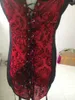 Damesvormers Sexy Lace Corset en Bustier met bretels opgezet Backabele stof Hoge elasticiteit plus maat comfortabele S-6XL