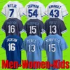 16 Andrew Benintendi Baseball Jersey 7 Bobby Witt Jr.Bo Jackson Cam Gallagher Nicky Lopez Salvador Perez Melendez Carlos Santana City Connect personnalisé hommes femmes enfants