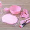 Makeup Brushes Sdatter 9Pcs/Set DIY Face Mask Mixing Bowl Set Brush Stick Spoon Facial Skin Care Tools Kit Beauty Supplies
