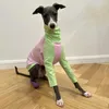 Vestuário para cães pequenos e médios roupas primavera / verão fino pet huibit galgo italiano cães acessórios filhote de cachorro