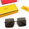 2023 Modeontwerper Nieuwe zonnebril Modeversie Hot Family Generous Half Frame Hot Square