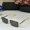 Hot Fashion Z055 Style vintage okulary przeciwsłoneczne dla mężczyzn i kobiet męskie kwadratowe kwadratowe wycinanie soczewek UV400 anty-ultrafiolet fajna prosta jakość najlepszej jakości z obudową