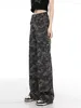 ティーンエイジャーのための女子ジーンズの女性服y2kファッション審美的な服フレア秋の製品ヴィンテージハラジュク