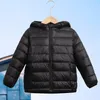 Manteau en duvet pour enfants, veste pour hommes et femmes de fonds, automne hiver 2023, Cuhk, plume légère pour bébé