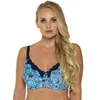 Sexy Vrouwen Big Size Kanten Ondergoed Geen Bh Volledige Dekking Ongevoerd Bras Dot Beha Vrouwelijke Lingerie Plus Size 34C-46G300A