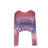 Kvinnors tröjor Fashion Retro Lazy Stripe Sweater Loose Slim Autumn Winter Long-Sleeve Casual Knit Pullover Tops Blusa Inverno Feminina