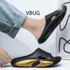 Slippers Men's Beach Platform Flip Flop Sandals Summer S em 2023 Products Shoes for Men With 230404