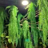 装飾的な花2023人工吊り植物VINES FERNS 3.6ft Persia Rattan Fake Plastic Leave for Wall Indoor Baskets Wedding