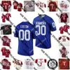 NCAA أوكلاهوما OU College Stitched Football Jersey Theo Wease 12 Drake Stoops 32 Delarrin Turner-Yell 29 Rhamondre Stevenson 24 Brian Asamoah 5 T.J. المتعهد نيك بونيتو