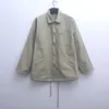 ESS High Street рубашка с лацканами на пуговицах, мужские куртки, однотонная модная ветровка с буквенным принтом, пальто
