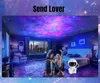 Galaxy Star Projector Led Night Light Starry Sky Astronaut Porjectors Lamp för dekoration sovrum hem dekorativa barn gåvor