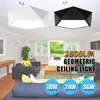 Plafonniers Smuxi créatif géométrique lumière LED abat-jour lampe pour salon chambre enfants montage intérieur