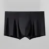 Sous-vêtements sous-vêtements sexy pour hommes impression simple coton gay boxeurs pour hommes slips respirants culottes surdimensionnées douces Cueca