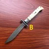 Coltello tascabile automatico mafia stiletto da 11 pollici stile italiano americano 440C Coltello da tasca automatico a singola azione per campeggio esterno autodifesa caccia UT85 UT88 9 pollici 13 pollici