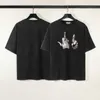 2023 SAP Rocky Style Hand Wash短袖メンズとレディースのTシャツビンテージティー