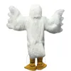 Halloween adulto tamanho branco pelicano mascote trajes tema fantasia vestido