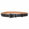 Belts 2.8cm Wide White Needle Buckle Belts Women's Fashion Casual Women Leather Belt Red Brown Black Cinturon Z0404