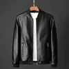 Vestes pour hommes veste en cuir Bomber moto motard PU Baseball grande taille 8XL mode casual Jaqueta MasculinoMen's