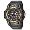 Smael SL8007 Relogio Men's Sports Watches LED CHRONOGRAPH WRISTWATCH MIRIVIRY WATH DIGITALWATY MEN FOR MEN BOY290H