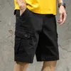 Men's Shorts 2023 New Men Summer Cargo Shorts Military Tactical Outdoor ltiPoet Joggers Shorts Men Casual Cotton Loose Work Pants Men Z0404